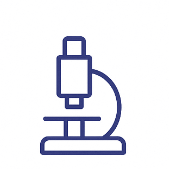 Scanning electron microscopy pictogram
